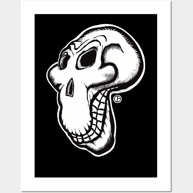 Goofskull Wall Art by Art from the Blue Room